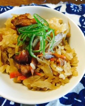 簡単★鶏ごぼう 炊き込みご飯